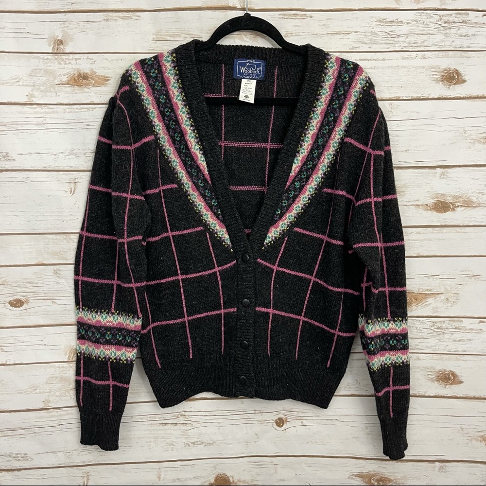 Vintage Woolrich Grandmacore Fair Isle Sweater